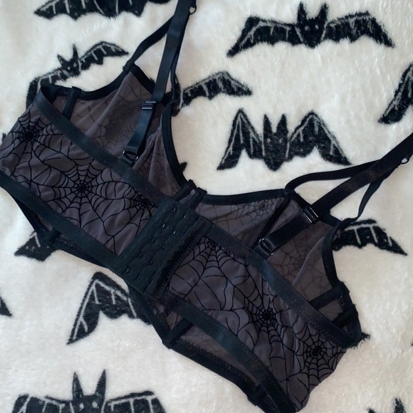 🩷NWOT Spiderweb bra - Picture 2 of 2